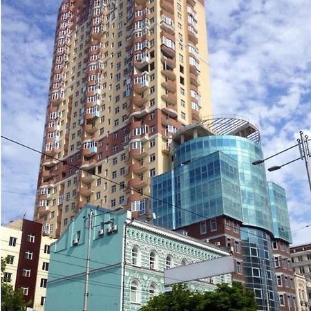 Uno Apart Hotel Kiew Exterior foto